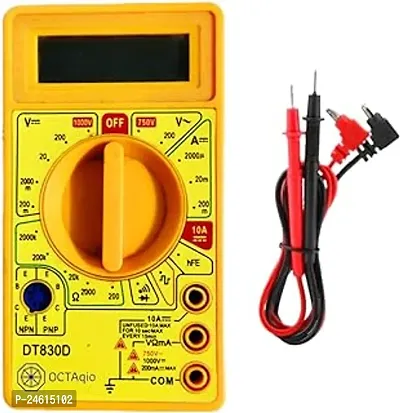 ImegaZ Digital Multimeter Campus Component Digital Multimeter, Yellow Pack of 1-thumb0