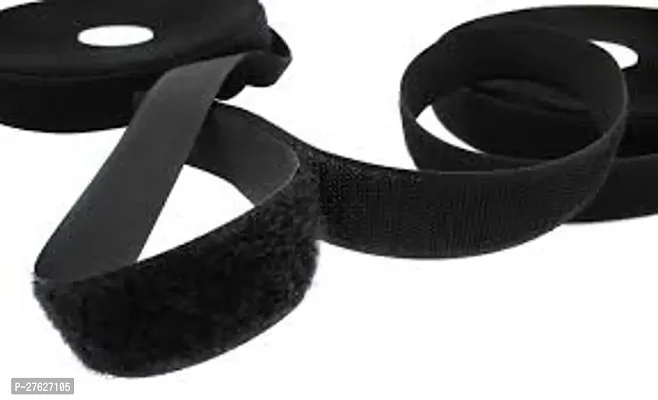 ImegaZ non Adhesive Loop tape I Loop Roll I stiching tape I 10Feets 20mm width black color