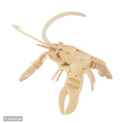 Woodlz 3-D Wooden Puzzles Animal Series Lobster-thumb0