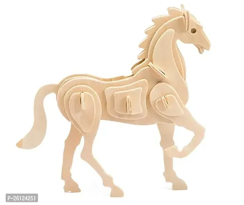 Metanglz Woodlz 3-D Wooden Puzzles Animal Series Horse