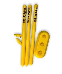 Airic Super Cool Cricket Wicket Set Of 3 (21 Inch) for kids-thumb1