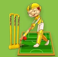 Airic Super Cool Cricket Wicket Set Of 3 (21 Inch) for kids-thumb2