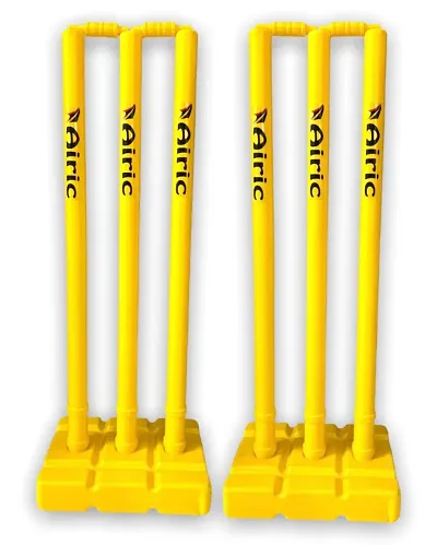 Airic Target Heavy Quality Plastic Wickets (Set Of 6) Cricket Stumps
