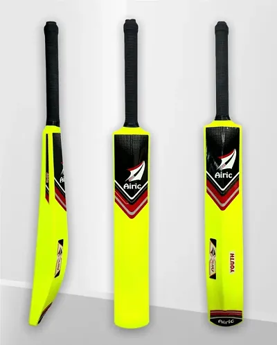 Airic Quintessential and Perfectly Styled Full Size Hard Plastic Bat PVC/Plastic Cricket Bat