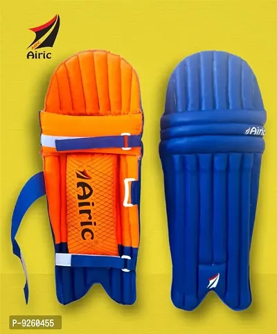 Airic Premium Quality Pro Cricket Batting Pads, Leg Guards (Age 8 to 12yrs)-thumb0