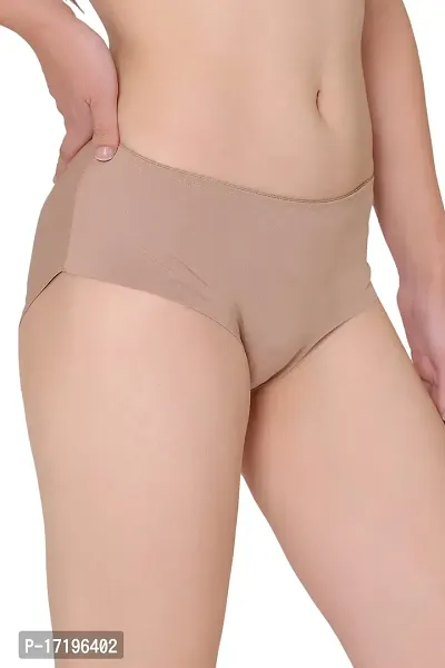 BODYSHELL Fabulous Comfortable Seamless Casual Cotton Panty for Women-thumb3