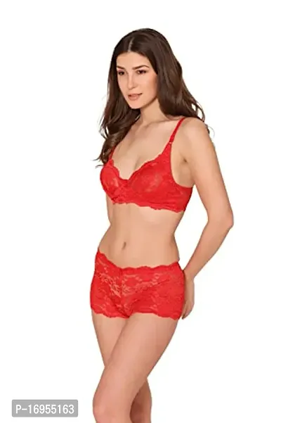 Buy Bodyshell Womens Net Bikini Set Non padded Bra And Panty Set Nightwear hot And Sexy Honeymoon Babydoll first Night Dress For Women Online In India At Discounted Prices