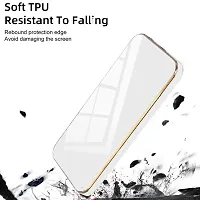 Zcase Flourish Oppo A15 Electroplated Chrome 6D Back Case Cover |Camera Protection|Shock Proof|Slim Fit (White)-thumb3