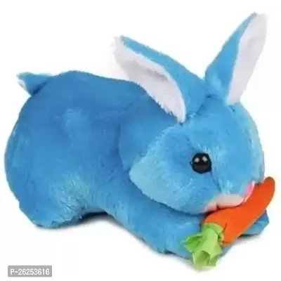 Beautiful Super Soft Blue Rabbit Soft Toy For Kids, Babies