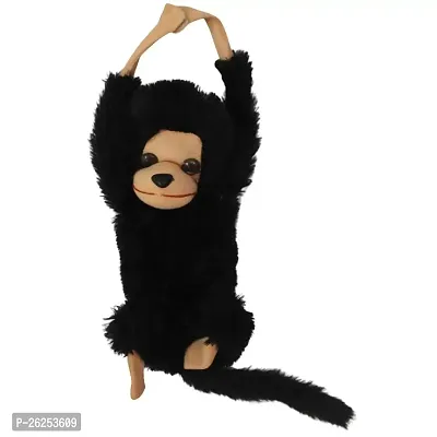 Beautiful Super Soft Black Monkey Soft Toy For Kids, Babies