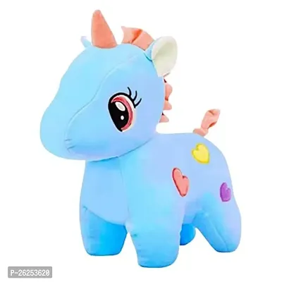 Beautiful Super Soft Blue Unicorn Soft Toy For Kids, Babies-thumb0