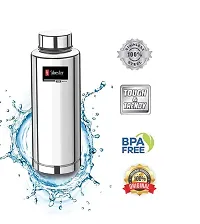 SILVESTER? Stainless Steel Water Bottle,Steel Fridge Bottle,Steel Sports Bottle, Steel Bottle, Gym,Office, Water Bottle -1000 ml (Silver) Pack Of 1-thumb4