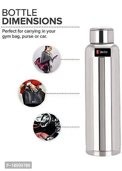 Durable Stainless Steel Water Bottle 1000ML-thumb2