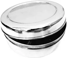 Omkar Enterprises Stainless Steel Grocery Food Storage Container, Set of 3-thumb4