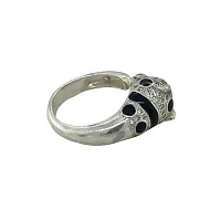 The Silver Zircon Ring For Him-thumb1