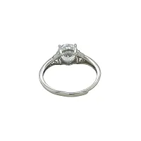 Silver Zircon Vintage Ring-thumb2