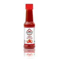 Tomato Ketchup, Red Chilli Sauce, Green Chilli Sauce, SOYA Sauce, Synthetic Vinegar and Tomato Snack Chutney Combo Offer Pack of 6 (200g Each)-thumb1