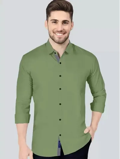 New Launched Cotton Blend Long Sleeves Casual Shirt 