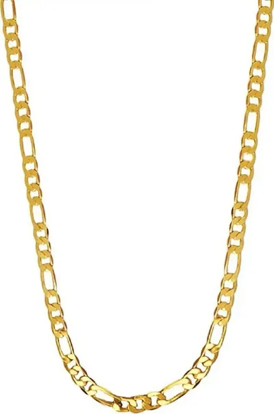 Shankhraj Mall ?Golden Heavy Long Gold-Plated Statement Exclusive Necklace Neck City Fancy Chain Jewelry Set Without Pendant Lockets For Men Women Girls Boys Amazing Gift