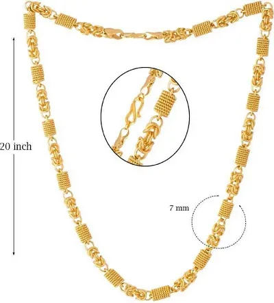 Trendy Designer Alloy Gold Plated Chain