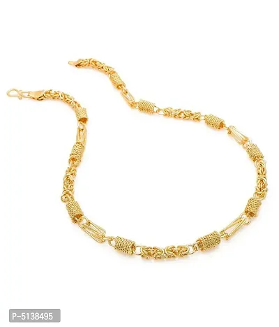 Stylish Trendy Most Beautiful Design Golden light Gold Plated Chain-thumb0