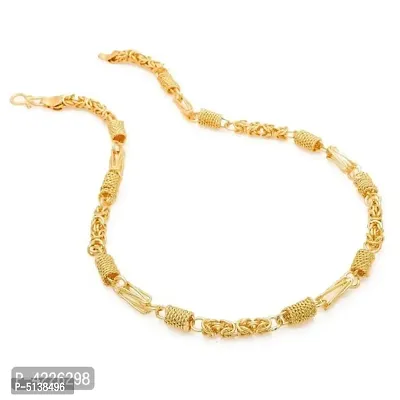 Stylish Trendy Most Popular Beautiful Design Golden light Gold Plated Brass Chain-thumb0