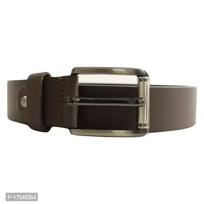 COLWIN Genuine Leather Belt for Mens | Trendy Belt for Formal and Casual Attire | Jeans Belt (Brown)_CSMOBR-thumb3