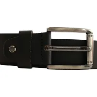 COLWIN Genuine Leather Belt for Mens | Trendy Belt for Formal and Casual Attire | Jeans Belt (Black, 42)_CSMOBL-thumb1