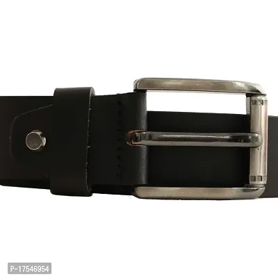 COLWIN Genuine Leather Belt for Mens | Trendy Belt for Formal and Casual Attire | Jeans Belt (Black, 42)_CSMOBL-thumb2