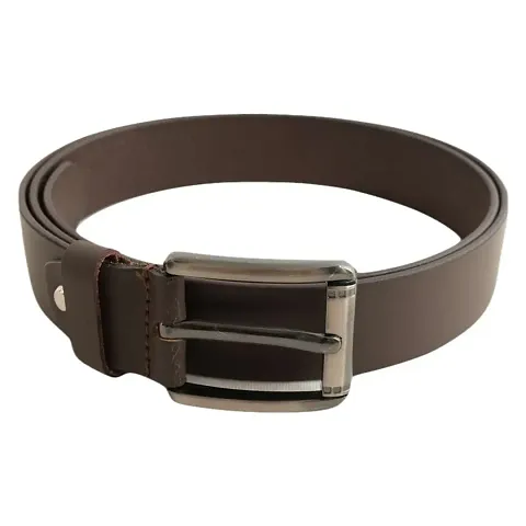 COLWIN Genuine Leather Belt for Mens | Trendy Belt for Formal and Casual Attire | Jeans Belt (Brown)_CSMOBR