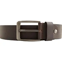 COLWIN Genuine Leather Belt for Mens | Trendy Belt for Formal and Casual Attire | Jeans Belt (Brown)_CECOBR-thumb1