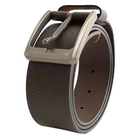 COLWIN Genuine Leather Belt for Mens | Trendy Belt for Formal and Casual Attire | Jeans Belt (Brown)_CECOBR