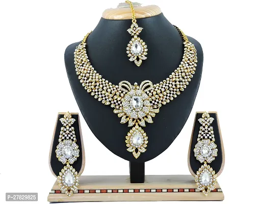 Trendy Alloy Necklace Set