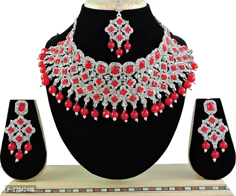 Trendy Alloy Necklace Set