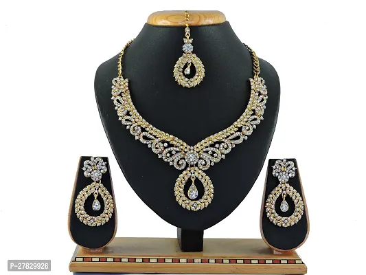 Trendy Alloy Necklace Set