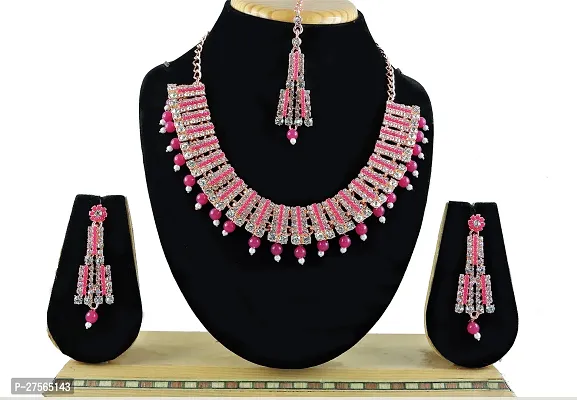 Trendy Alloy Necklace Set