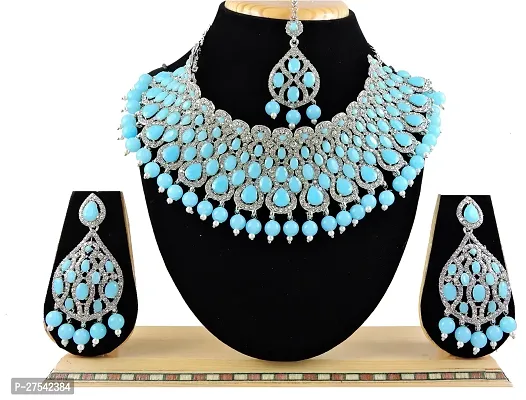 Trendy Alloy Necklace Set