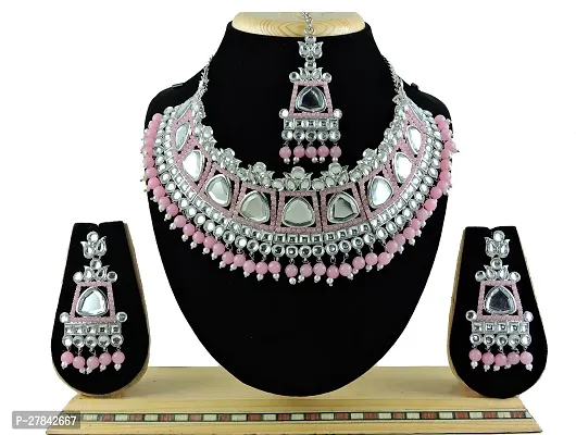 Trendy Alloy Necklace Set