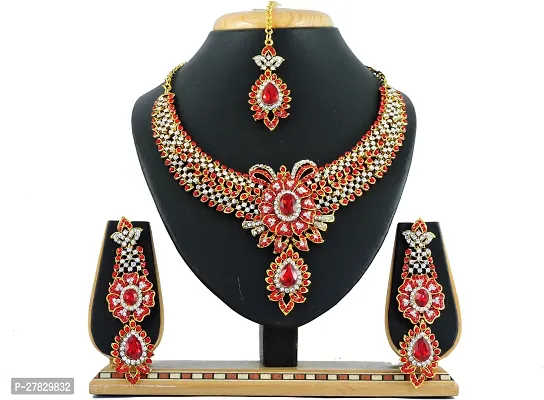 Trendy Alloy Necklace Set