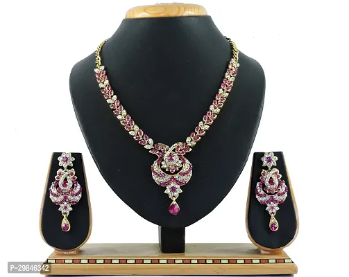 Trendy Alloy Necklace Set