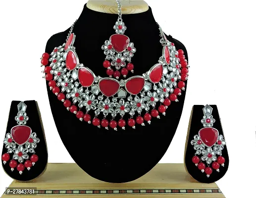 Trendy Alloy Necklace Set