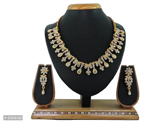 Trendy Alloy Necklace Set