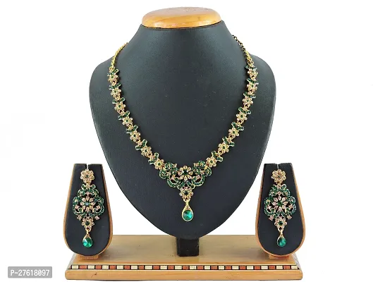 Trendy Alloy Necklace Set