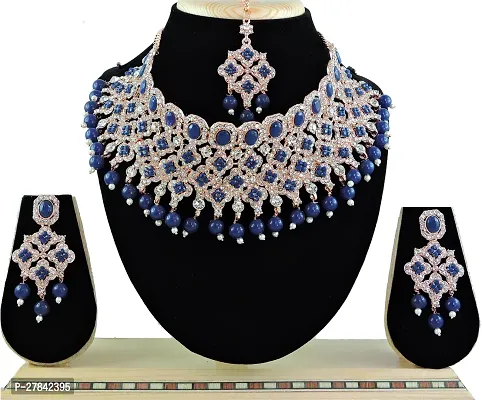 Trendy Alloy Necklace Set