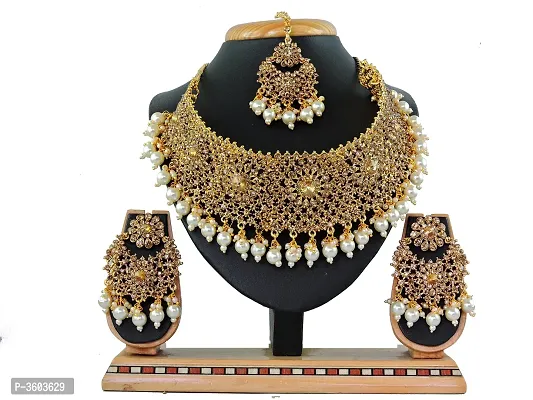 Women Multicoloured Alloy Jewellery Set