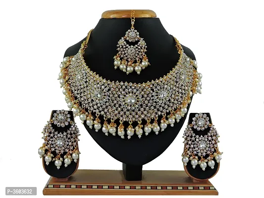 Women Multicoloured Alloy Jewellery Set-thumb0