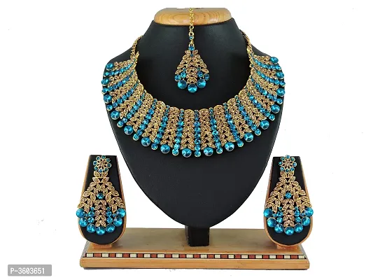 Women Multicoloured Alloy Jewellery Set