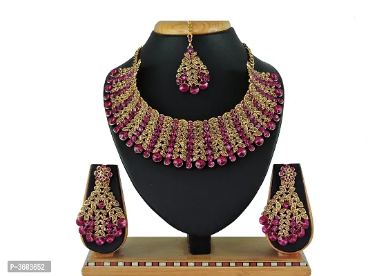 Women Multicoloured Alloy Jewellery Set