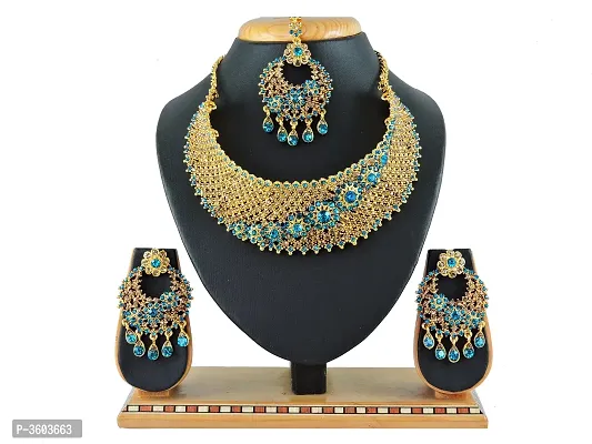 Women Multicoloured Alloy Jewellery Set-thumb0