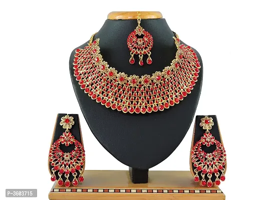 Women Multicoloured Alloy Jewellery Set